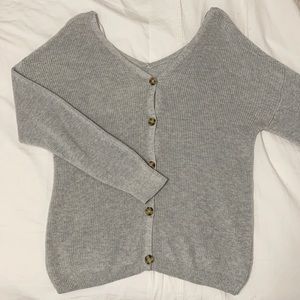 Button-up Sweater/Cardigan